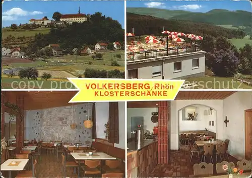 Volkers Bad Brueckenau Klosterschaenke Volkersberg  Kat. Bad Brueckenau