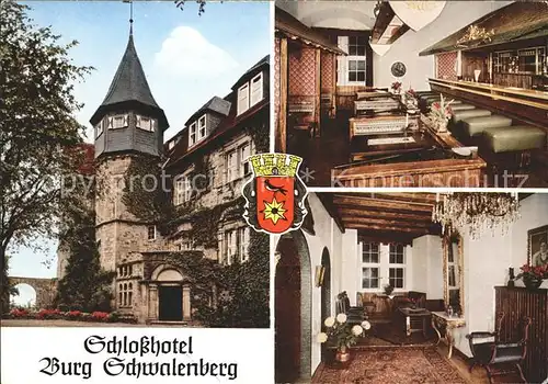 Schieder Schwalenberg Schlosshotel Burg Schwalenberg Kat. Schieder Schwalenberg