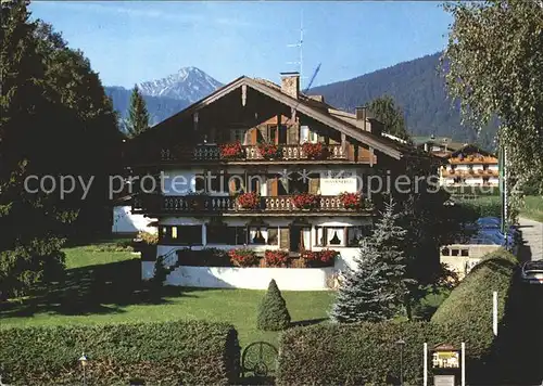 Bad Wiessee Landhaus Sanatorium Im Sonnenfeld Kat. Bad Wiessee