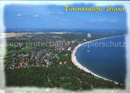 Timmendorfer Strand Fliegeraufnahme Kat. Timmendorfer Strand