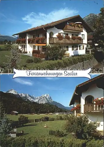 Garmisch Partenkirchen Ferienwohnungen Sailer Kat. Garmisch Partenkirchen