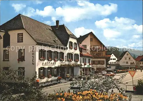 Schenkenzell Gasthof Ochsen Kat. Schenkenzell Schwarzwald