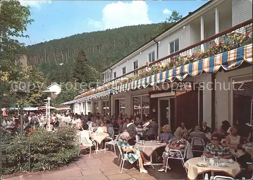 Wildbad Schwarzwald Kurpark Restaurant Cafe Kat. Bad Wildbad