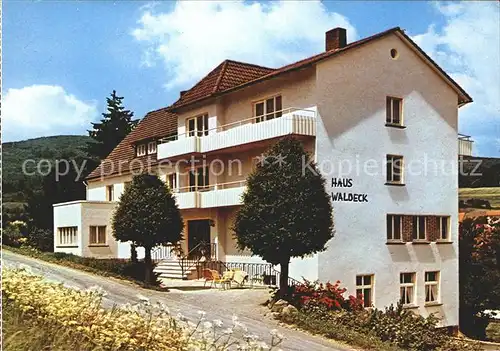 Edertal Haus Waldeck Privatpension Kat. Edertal