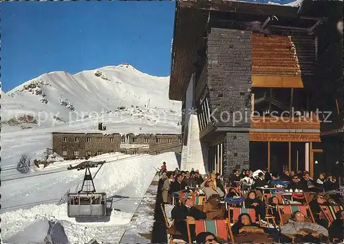 Oberstdorf Nebelhorn Bergstation mit Nebelhorn Kat. Oberstdorf