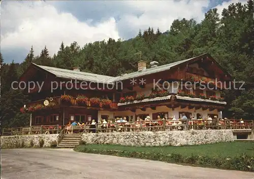 Rottach Egern Gasthaus Cafe Moni Alm Kat. Rottach Egern