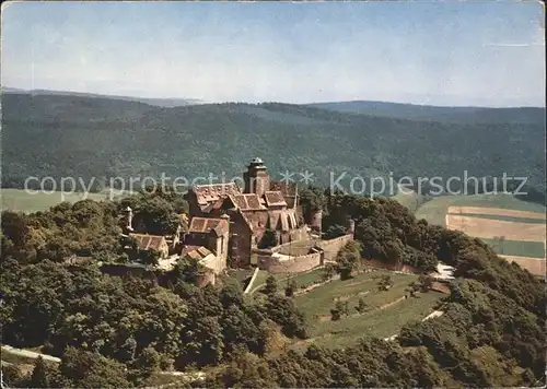 Neustadt Odenwald Burg Breuberg Fliegeraufnahme Kat. Breuberg