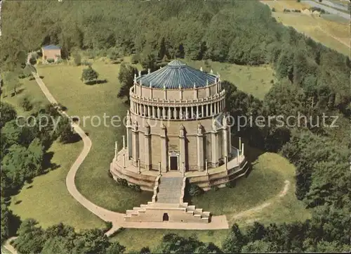 Kelheim Befreiungshalle Fliegeraufnahme Kat. Kelheim Donau