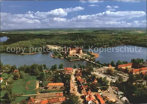 Dresden Moritzburg Jagdschloss Fliegeraufnahme Kat. Dresden Elbe