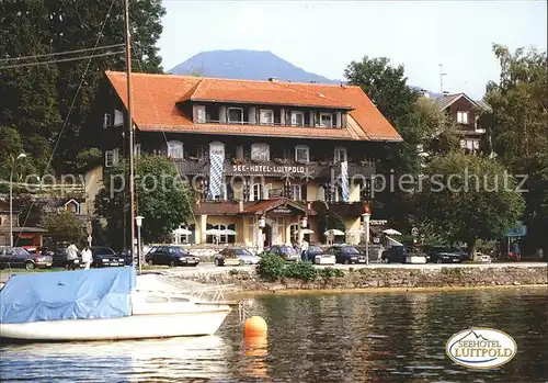 Tegernsee Seehotel Luitpold Bootsliegeplatz Kat. Tegernsee