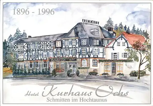 Schmitten Taunus Hotel Kurhaus Ochs Kat. Schmitten