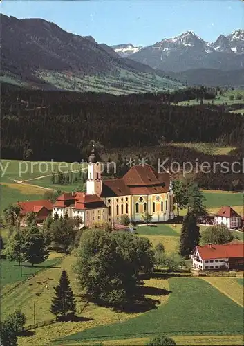 Wies Steingaden Wallfahrtskirche zum gegeisselten Heiland Kat. Steingaden