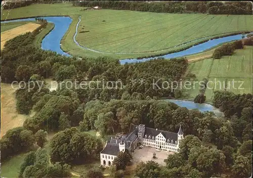 Itzehoe Schloss Breitenburg Fliegeraufnahme Kat. Itzehoe