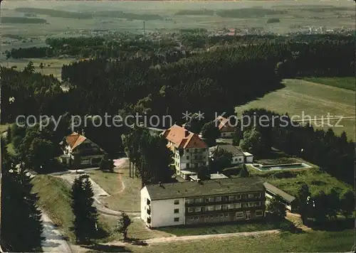 Bad Duerrheim Sanatorium Hirschhalde Fliegeraufnahme Kat. Bad Duerrheim