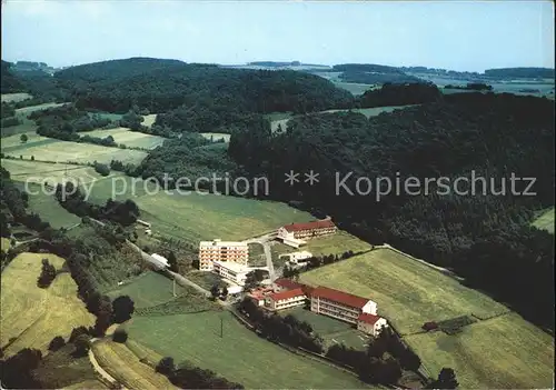 Neukirchen Knuellgebirge Waldsanatorium Urbachtal Fliegeraufnahme Kat. Neukirchen