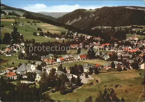 Hinterzarten Fliegeraufnahme Kat. Hinterzarten