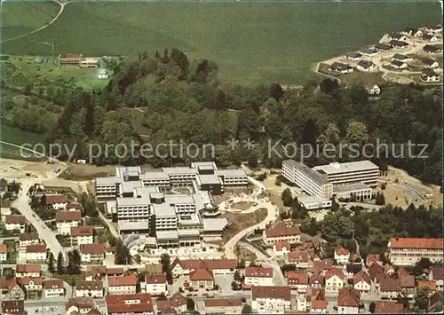 Aulendorf Behandlungszentren am Kurpark Fliegeraufnahme Kat. Aulendorf