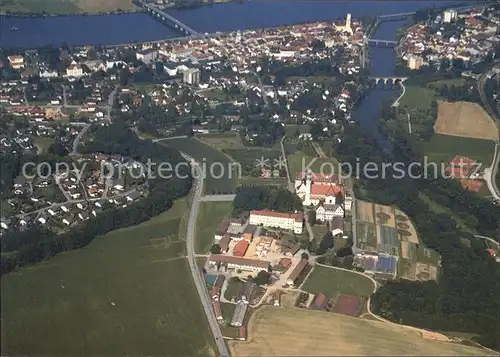 Vilshofen Donau Fliegeraufnahme Kat. Vilshofen an der Donau