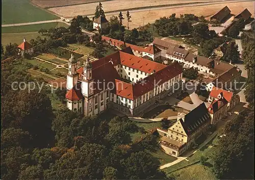 Nordendorf Kloster Holzen Fliegeraufnahme Kat. Nordendorf