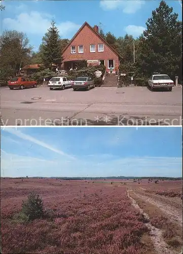 Undeloh Fleischerfachgeschaeft Landschaftspanorama Kat. Undeloh