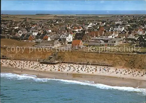 Wenningstedt Sylt Fliegeraufnahme Kat. Wenningstedt Braderup (Sylt)