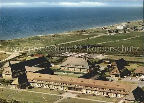 Westerland Sylt Nordseeklinik Fliegeraufnahme Kat. Westerland