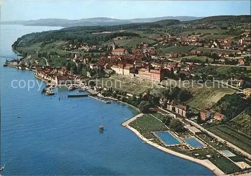 Meersburg Bodensee Fliegeraufnahme Kat. Meersburg