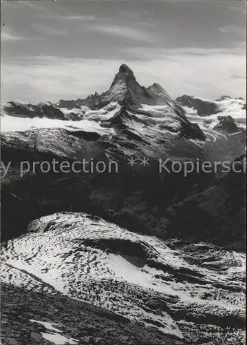 Oberrothorn Matterhorn Kat. Oberrothorn