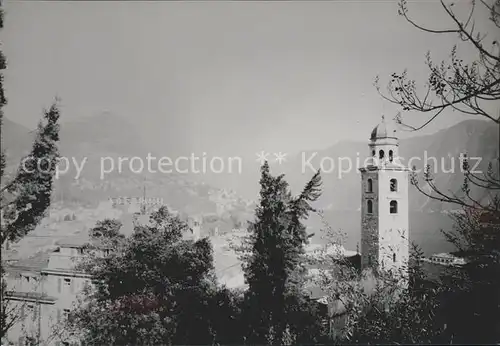 Lugano TI Kathedrale San Lorenzo Monte Bre Kat. Lugano