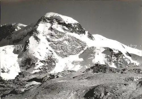 Breithorn Loetschental Seilbahnstation Trockener Steg Kat. Breithorn