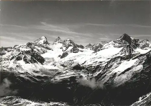 Dent Blanche VS Obergabelhorn Trifthorn Kat. Dent Blanche