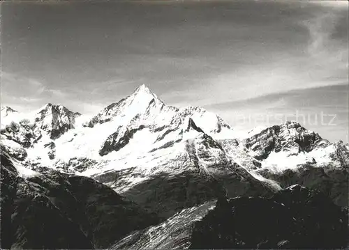 Schalihorn Weisshorn Bishorn  Kat. Schalihorn