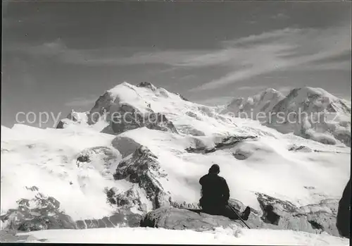 Weissgrat Jaegerhorn Silbersattel Oberrothorn Kat. Weissgrat