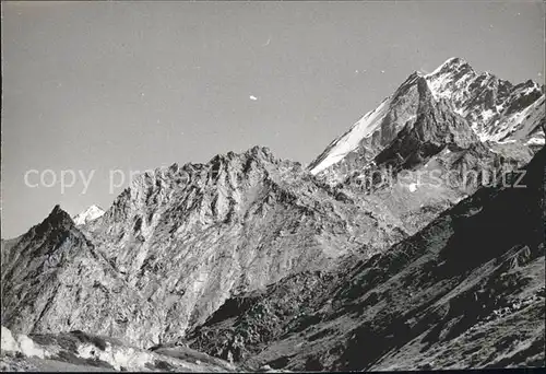 Taeschhorn Leiterspitzen Kinhorn Kat. Taeschhorn