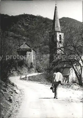 Borgnone Kirchenpartie Kat. Borgnone