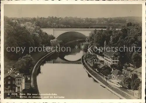 Bern BE Lorrainebruecke  Kat. Bern