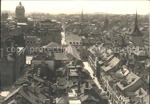 Bern BE Ausblick vom Maeuseturm Kat. Bern