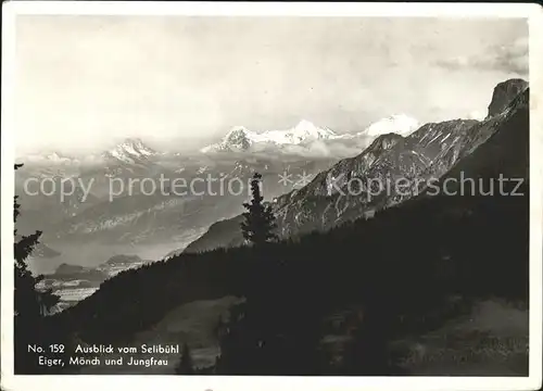 Eiger Grindelwald Moench Jungfrau Kat. Eiger