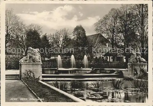 Bern BE Roeseligarten Kat. Bern