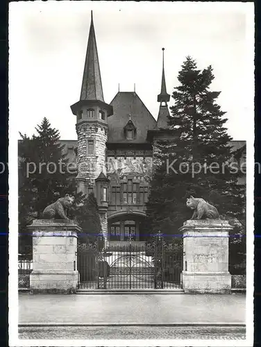 Bern BE Historisches Museum Hauptportal Kat. Bern