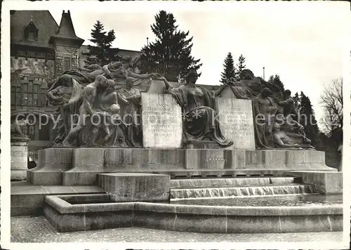 Bern BE Welttelegraphendenkmal Kat. Bern