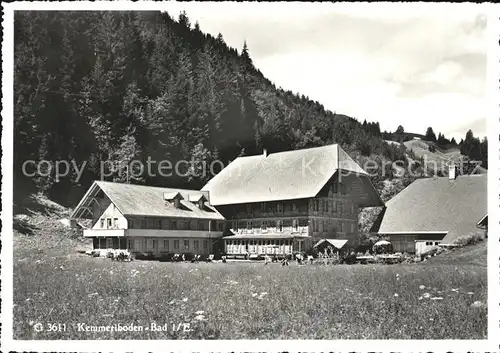 Schangnau Kemmeribodenbad  Kat. Schangnau