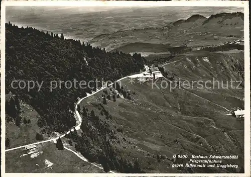 Riffenmatt Kurhaus Schwarzenbuehl Fliegeraufnahme Kat. Riffenmatt