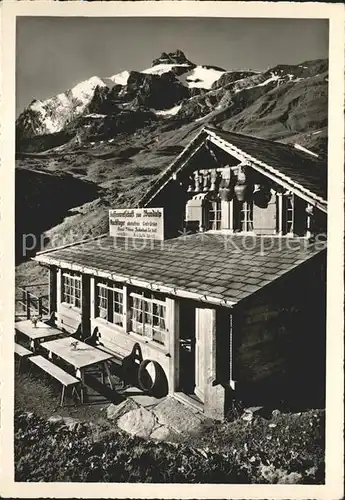 Reichenbach Kandertal BE Bergrestaurant Bundalp Kat. Reichenbach Kandertal