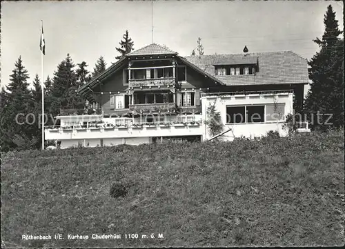 Roethenbach Emmental Kurhaus Chuderhuesi Kat. Roethenbach Emmental