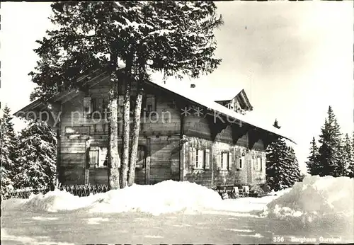 Gurnigel Riggisberg Berghaus Gurnigel Gantrischgebiet Kat. Gurnigel