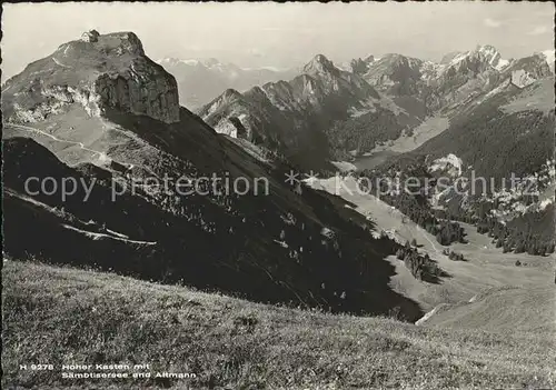 Hoher Kasten Altmann Kat. Appenzeller Alpen