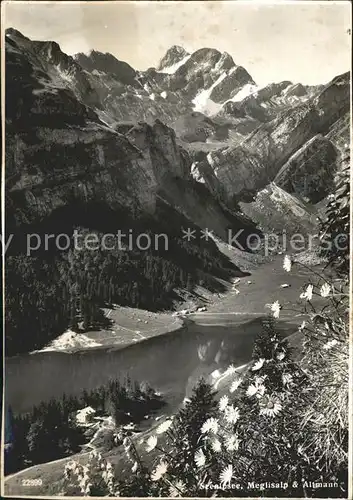 Seealpsee Meglisalp Altmann Kat. Schwende