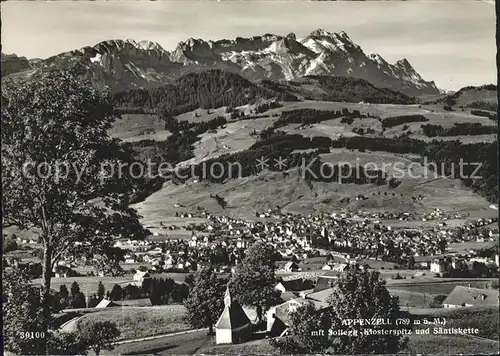 Appenzell IR Klosterspitz Saentiskette Kat. Appenzell