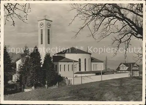 Baldegg LU Instituts Kirche Kat. Baldegg